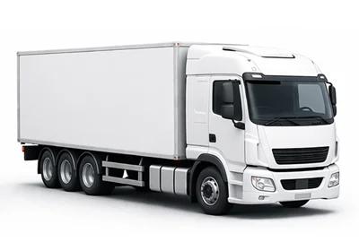 Dopravce Návěs Mercedes Sprinter v Berlin Německo